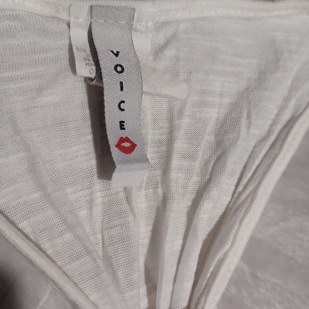 Y2K White Ruffle Tank Top - Picture 4 of 7
